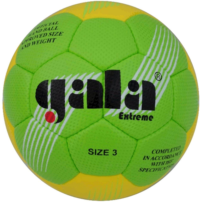 GALA Házená míč Soft - touch - BH 3053 AKCE PRO ŠKOLY A ODDiLY - žlutá/zelená