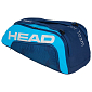 Tenisová taška Head Tour Team 9R Supercombi - modrá