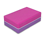 Kostka Sedco Yoga EVA brick DUO - světle růžová/tmavě růžová