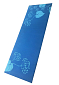 Karimatka na jógu 173x61x0,4 cm s potiskem - modrá