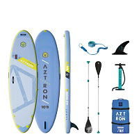 Paddleboard AZTRON VENUS FITNESS 325 cm - světle modrá