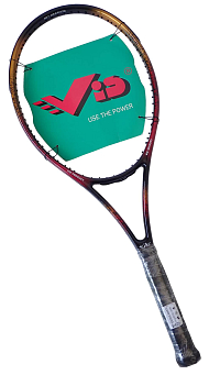 ACRA G2418 Pálka tenisová 100% grafitová - červená