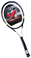 ACRA G2418 Pálka tenisová 100% grafitová - žluto-černá