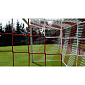 Football A11 M100 fotbalová síť bílá-červená