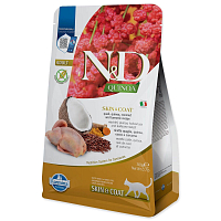 Krmivo N&D Cat Quinoa Skin & Coat Quail 0,3kg