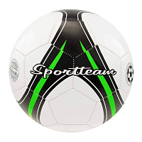 Fotbalový míč SPORTTEAM® S2, vel.5, černo-zelený