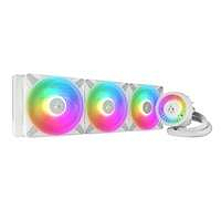 2.jakost - ARCTIC Vodní chladič Liquid Freezer III 420 ARGB, 3x140mm, AM5, LGA1851, bílá