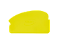 Škrabka flexibilní ruční 360° - žlutá