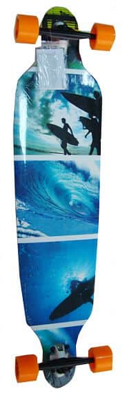 Longboard SPARTAN Surfer Blue