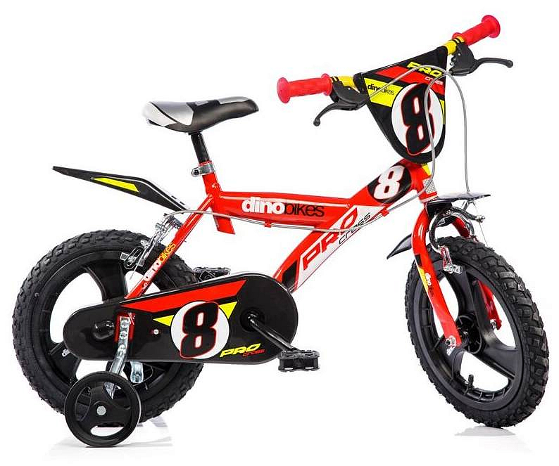 Dino PRO 143GLN červená 14" 2023 dětské kolo