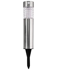 GRUNDIG Solární LED svítidlo zahradní s pohybovým sensorem 39 cm nerez ED-206717
