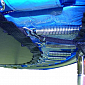 Kryt pružín na trampolínu 457 cm - modrá