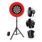 Skládací stojan na terč XQ Max 135-186 cm - černá