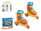 Dětské kolečkové brusle MONDO PAW PATROL TRI-INLINE SKATES 29-32