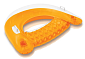 Nafukovací lehátko INTEX 58859 SIT N FLOAT 147x99cm - oranžová