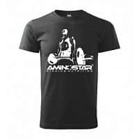Pánské tričko Aminostar - černé