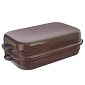 2.jakost - Pekáč ORION Pekáč smalt BROWN 46x27,5x14 cm víko