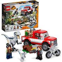 LEGO stavebnice LEGO Jurassic World 76946 Odchyt velociraptorů Blue a Bety
