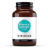 Bilberry and Eyebright 90 kapslí (Borůvka a Světlík lékařský pro kondici zraku)