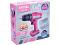 vrtací šroubovák aku, růžový, 12V Li-ion, 1500mAh, EXTOL LADY