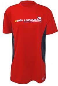 Pánské běžecké triko SULOV LIMITED EDITION 70. BĚH LUŽÁNKAMI, červené