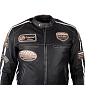 Pánska kožená moto bunda W-TEC Sheawen Vintage