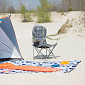 Skládací křeslo NILS Camp NC3080, šedé