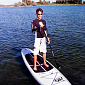 Karbonové pádlo Aqua Marina Carbon Guide pro paddleboard