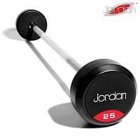 Bicepsová činka Jordan Fitness 45 kg