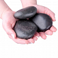 Lávové kamene inSPORTline River Stone 8-10 cm - 3 ks