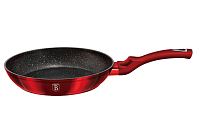 BERLINGERHAUS Pánev s mramorovým povrchem 30 cm Burgundy Metallic Line BH-1254
