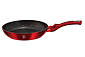 BERLINGERHAUS Pánev s mramorovým povrchem 30 cm Burgundy Metallic Line BH-1254