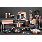 BERLINGERHAUS Pánev s mramorovým povrchem 28 cm Rosegold Metallic Line BH-1510