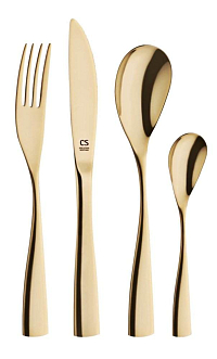 CS SOLINGEN Sada příborů nerez 24 ks BOCHOLT GOLD CS-080167