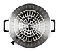 Zavařovací hrnec nerezový s LCD - DOMO DO42325PC, plnoautomat, 27 l, 2000 W