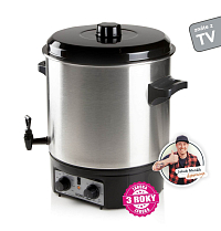 Zavařovací hrnec nerez - plastový kohout - DOMO DO42323PC, 2000W