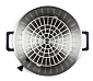 Zavařovací hrnec nerezový s LCD - DOMO DO42327PC, Objem: 27 l, Příkon: 2000 W