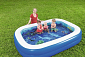 Bazén Bestway nafukovací 3D, 2,62 m x 1,75 m x 51cm