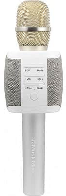 Technaxx FABRIC BT karao. mikrofon šedá