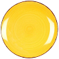 EXCELLENT Jídelní sada talířů VALENCIA kamenina 16 ks žlutá KO-Q88000090