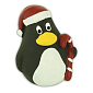 Akinu hračka pro psa latex christmas pinguin 12cm