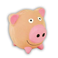 Akinu hračka pro psa latex piggy 10cm