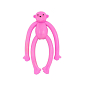 Akinu opice neon růžová 18cm