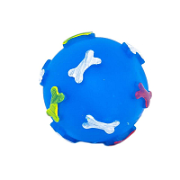 Akinu vinylová hračka pro psy míček kostičky 8cm