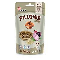 Akinu Pillows polštářky s moučným červem a cibulí pro psy 80g