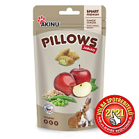 Akinu Pillows polštářky s jablkem pro hlodavce 40g