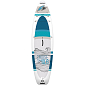paddleboard F2 Cruise Team WS 10'5''x33''x6'' - model 2023 - TURQUISE