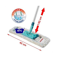 Podlahový mop PROFI Cotton Plus s kovovou tyčí