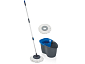 Set CLEAN TWIST Disc Mop Active grey blue  + náhradní hlavice