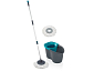 Set CLEAN TWIST Disc Mop Active grey lagoon  + náhradní hlavice